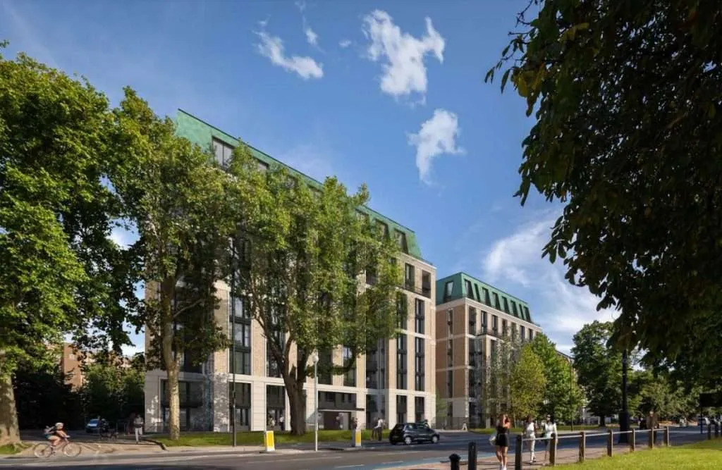 A CGI-rendering of the new Clapham Campus